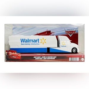 Disney Pixar Cars Marty the Walmart Truck Hauler w/Rusteze Boxes - BRAND NEW!
